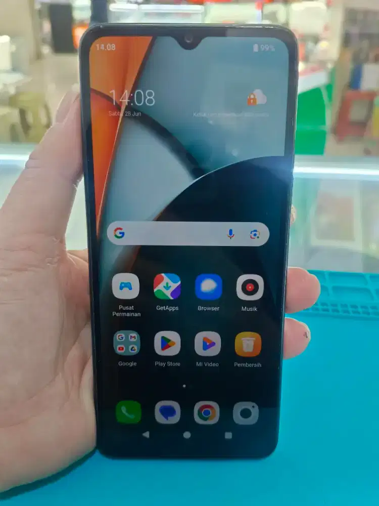 Jual handphone second android xiaomi redmin A3.4/128gb resmi asli