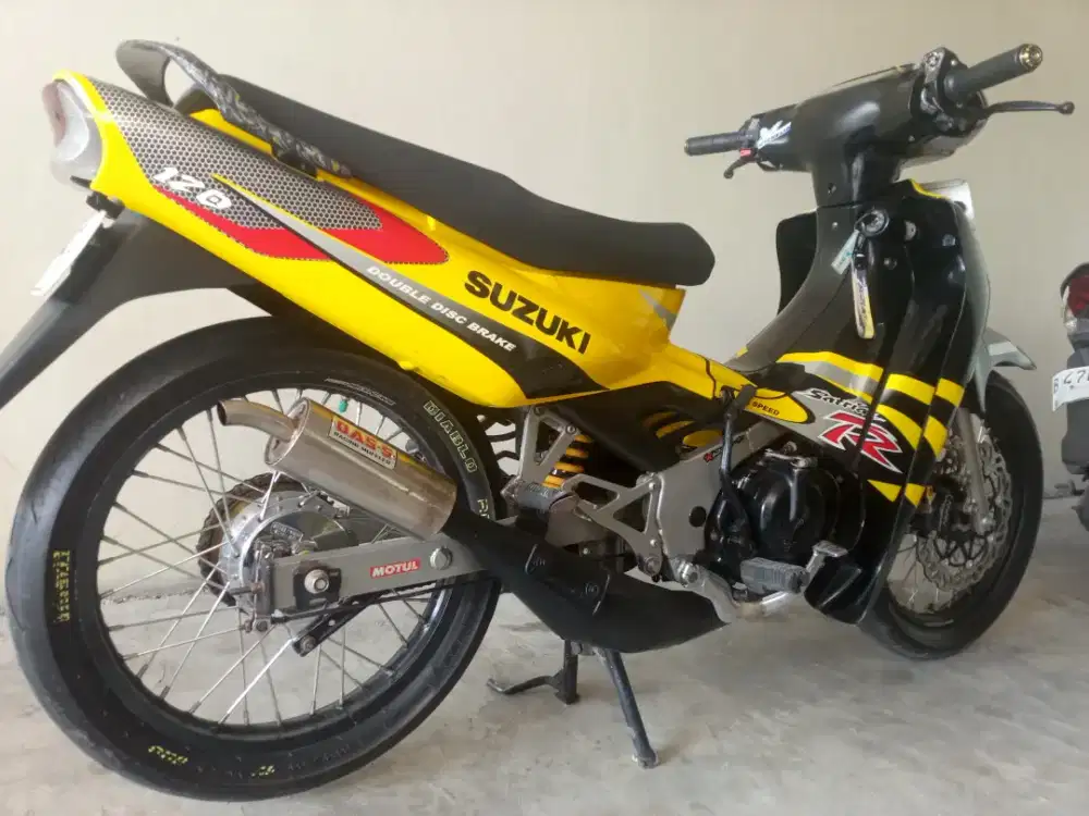 Suzuki Satria 2 Tak 2004 | STNK BPKB Lengkap | Modif | Siap Pakai