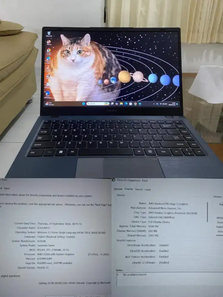 LAPTOP ADVAN SOULMATE X