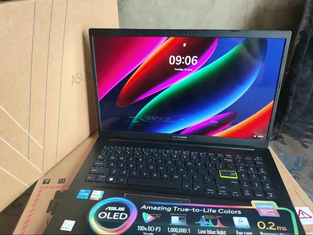 [DIJUAL] Laptop ASUS VivoBook K513EA OLED (Indie Black) – Mulus