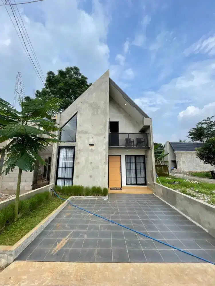 Rumah 1,5 Lantai Estetik Siap Huni Tanpa Dp