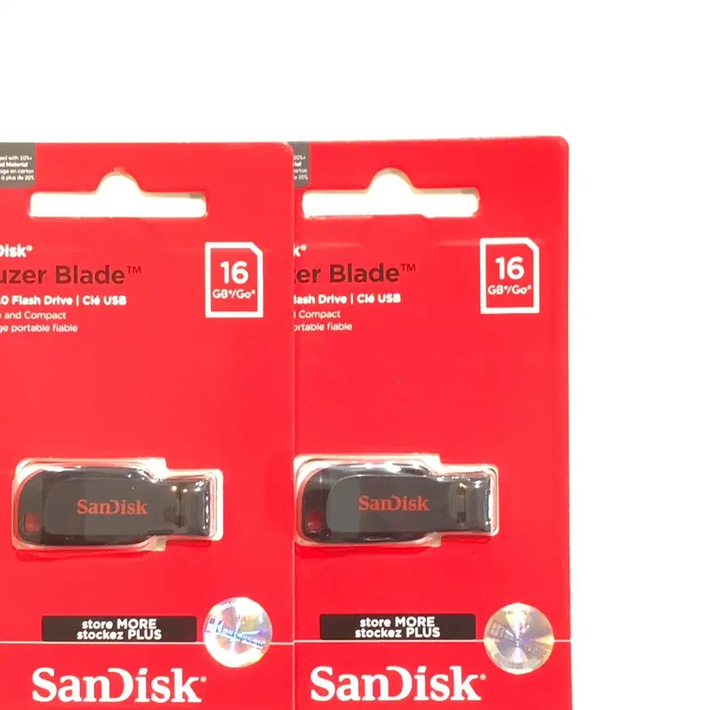 B A R U Flashdisk Sandisk Cruzer Blade Original Bergaransi