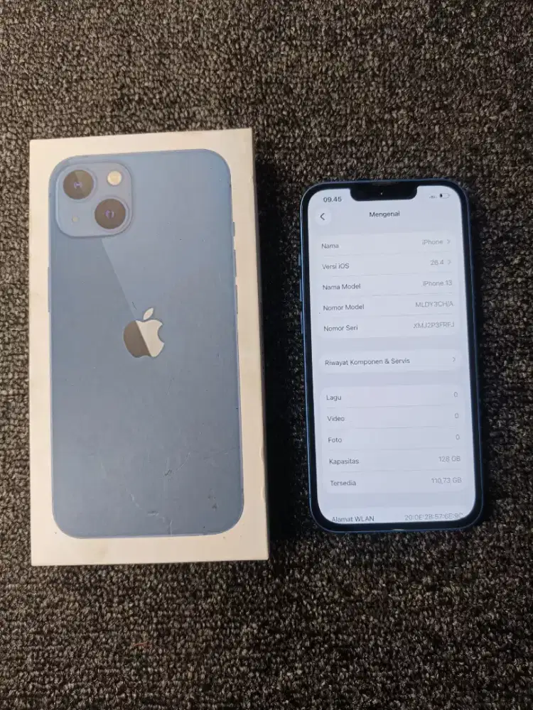 Iphone 13 inter 128Gb