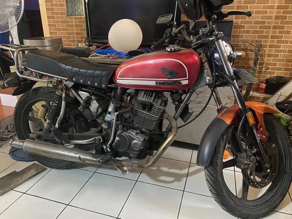 Motor cb 73 dengan mesin full tirev
