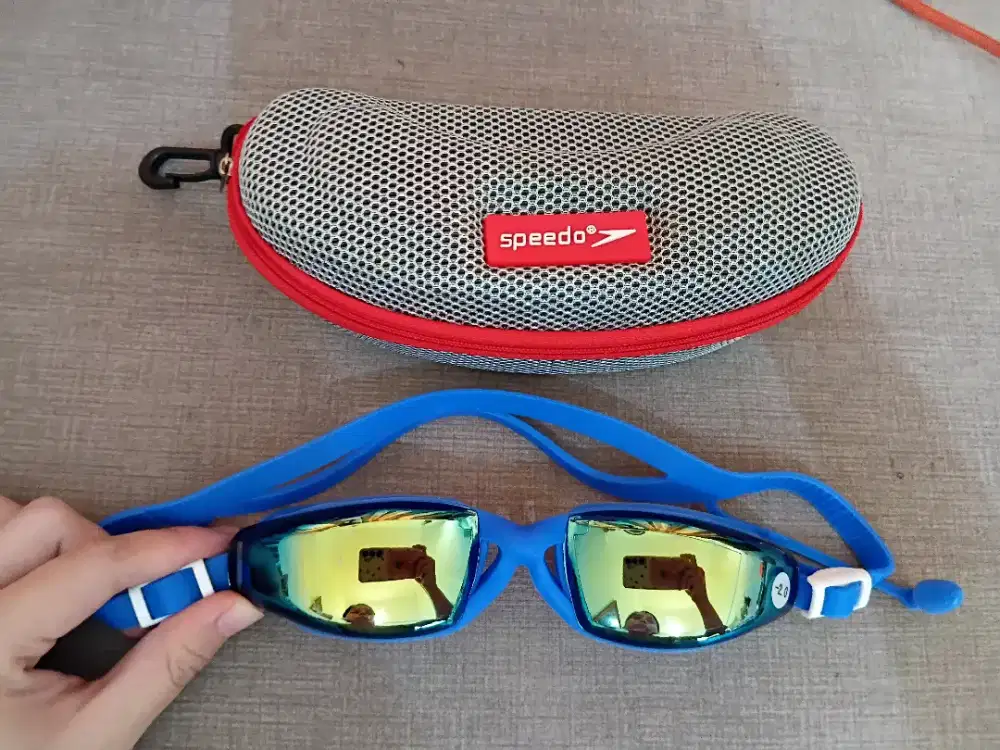 Kacamata Renang Minus 2 Anti Fog UV Protection Remaja Dewasa