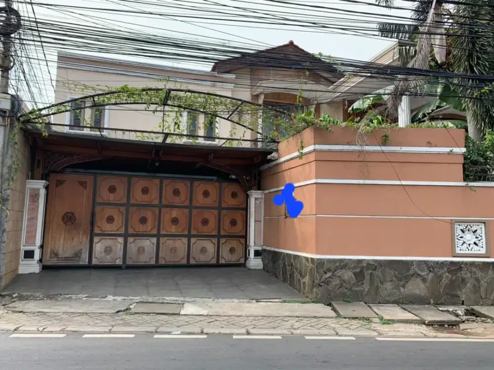Rumah Mewah Full Jati Lantai Marmer Jual BU Di Jati Padang Jaksel