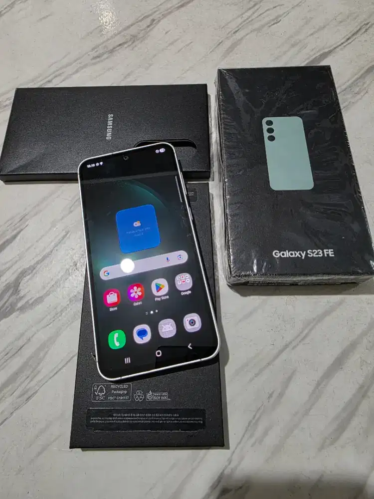 Samsung S23 FE 5G Sein 8/256 Like New Fullset Ori