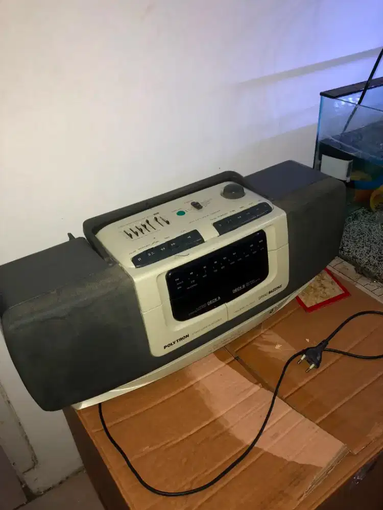 Dijual mini compo, POLYTRON BAZZOKE, TVC 14 sharp