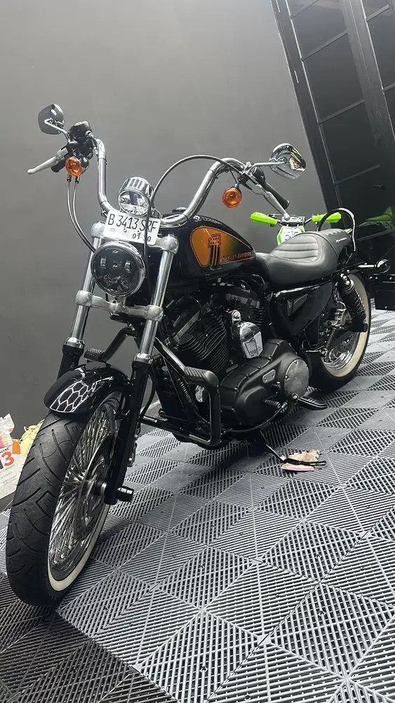 H-D Sportster XL 1200 ABS 2014 istimewa low odo full acc istimewa