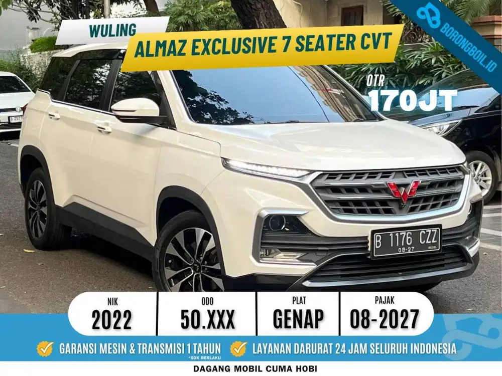Wuling almaz Exclusive 7 seater 2022 AT