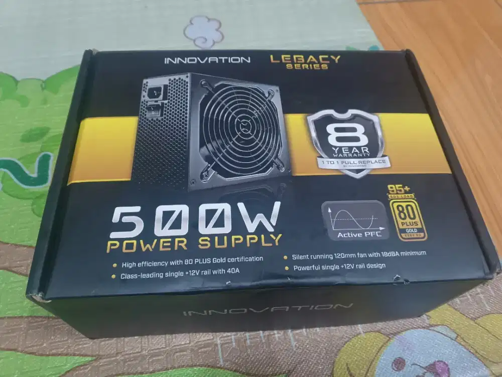 Psu 500w 80+ gold innovation legacy series
