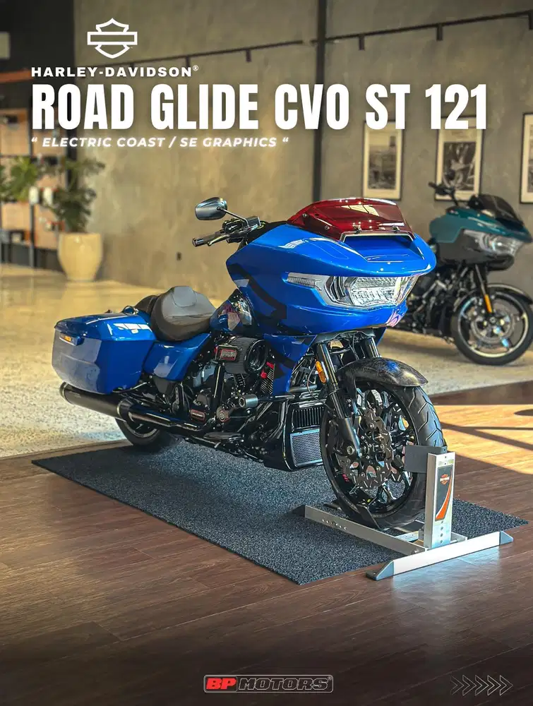 ALL NEW ROAD GLIDE CVO ST 121 Eletric Coast MY 2026 Brand New