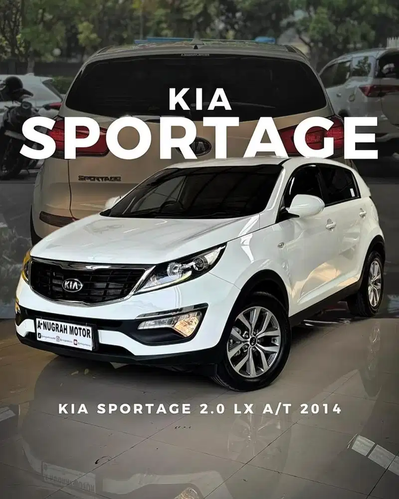 KILOMETER 80RIBU !! Kia SPORTAGE LX MATIC 2014 || ANM