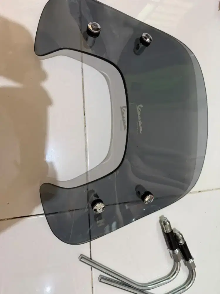 fly screen wind shield vespa matic S