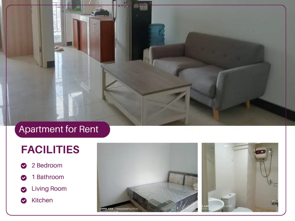 Apartemen Seasons City Jakarta 2 Bedroom Harga Murah & Strategis