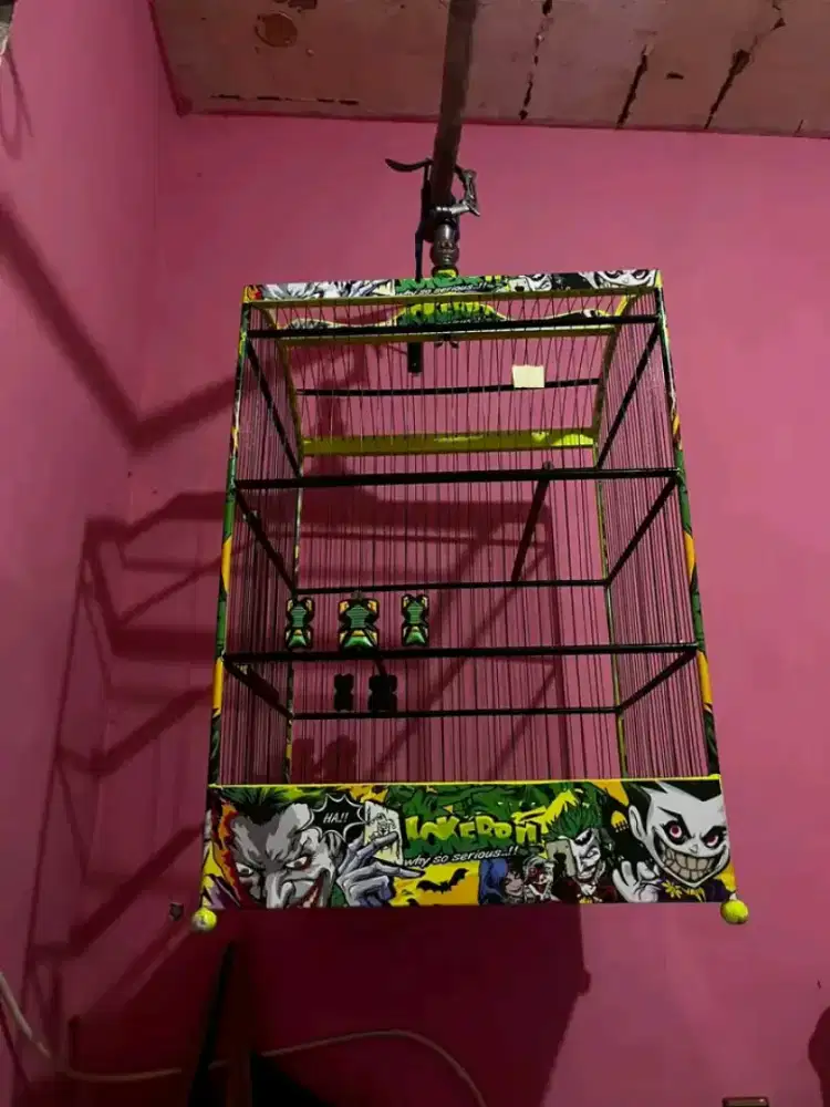 kandang kotak ruji senar decal no.2