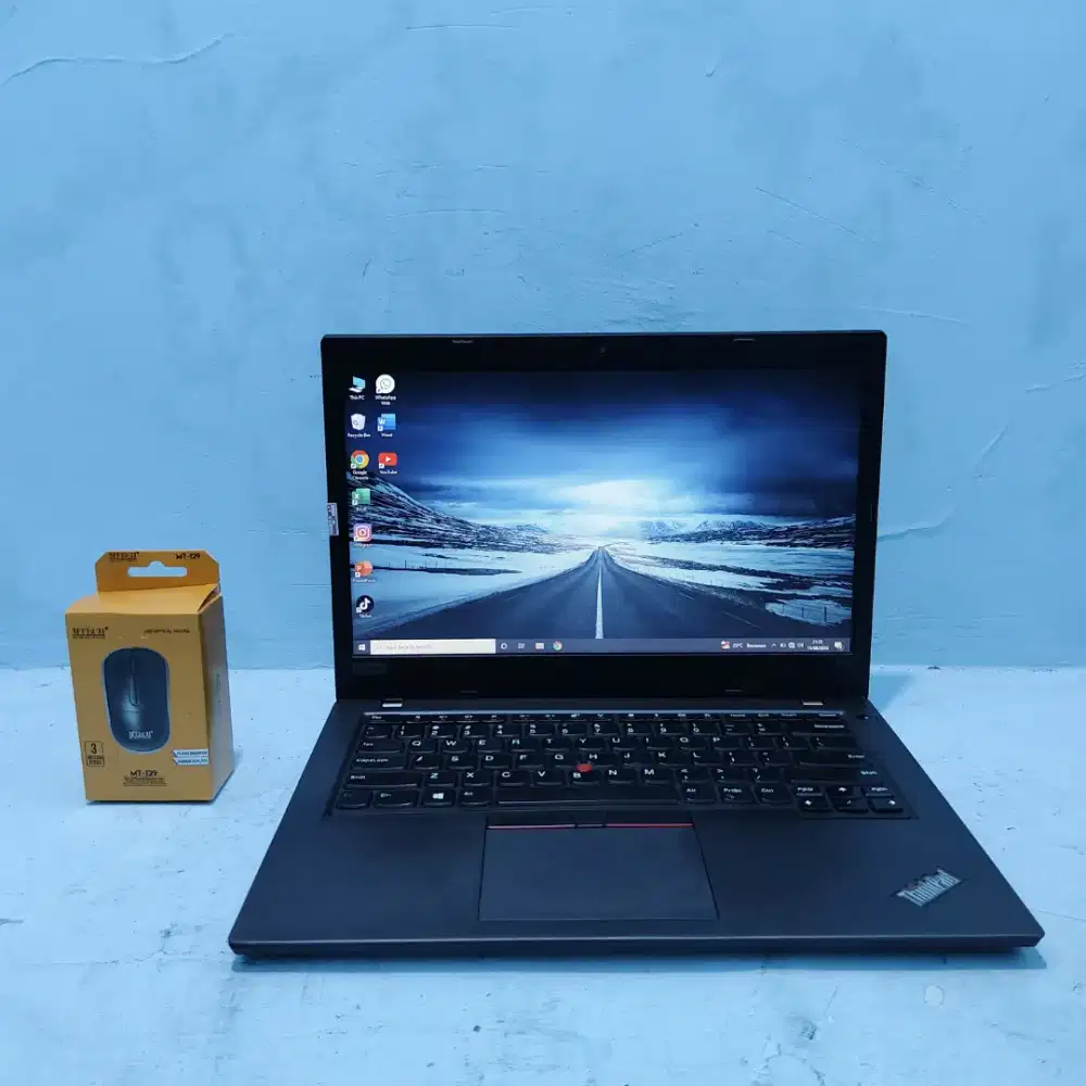 Laptop Lenovo Thinkpad Core i3 Gen 8 Ram 8GB Siap pakai Win 10