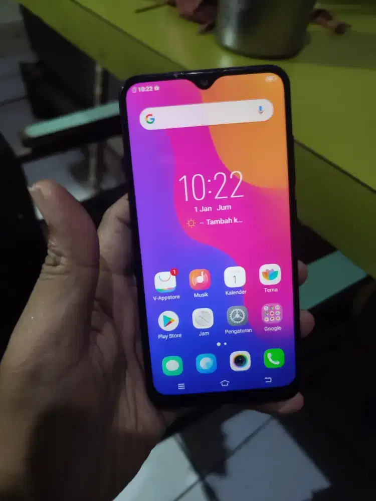 vivo y91 16gb black hape casan