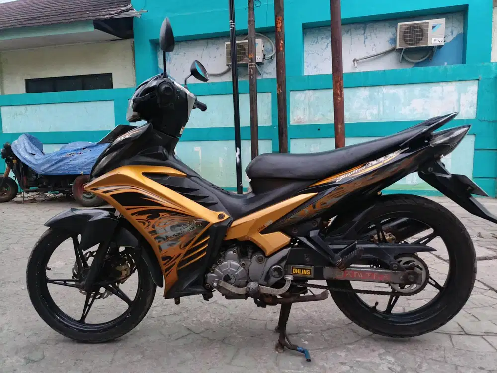 Yamaha Jupiter MX 135 kopling 2014 stater tokcer halus mulus terawat