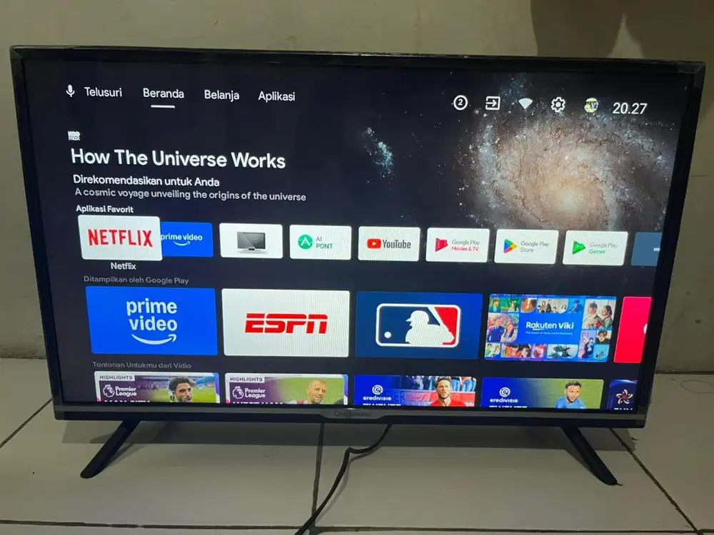 tv android led changhong 32inc smart digital