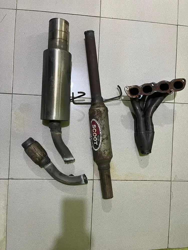 knalpot racing full set