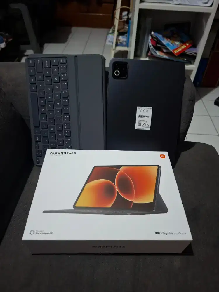 Tablet Xiaomi Pad 8 8/256GB Grey Garansi Resmi Bundle Keyboard
