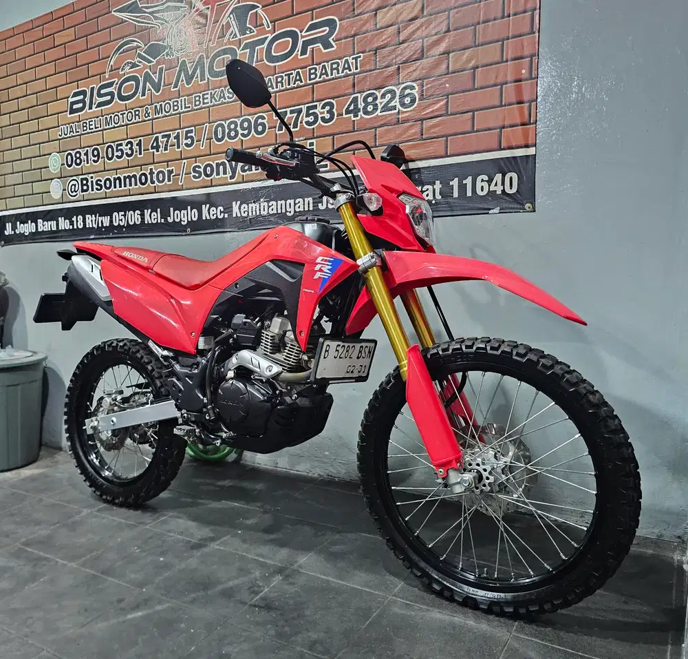 Seperti baru! NEW LIVERY HONDA CRF 150 L FI 2026 Pajak ON crf150