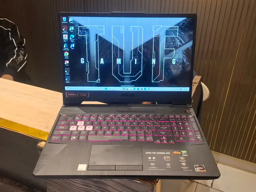Asus Tuf Gaming A15 /Amd Ryzen 7 7435HS/Vga RTX 3050/Ram 8/512 GB