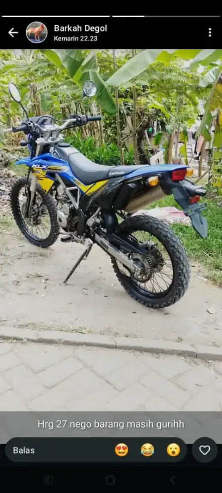 motor Kawasaki KLX 150  BF SE EKSTREME 144 cc