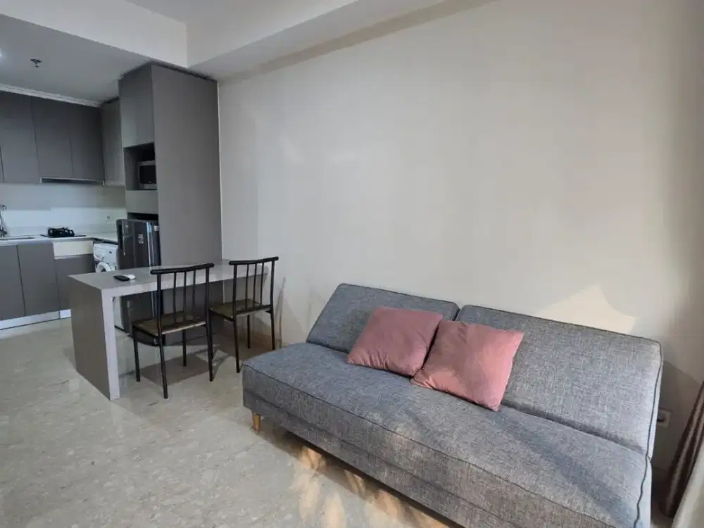 Disewa Apartemen Gold Coast PIK 1BR, 51m2, Full Furnished