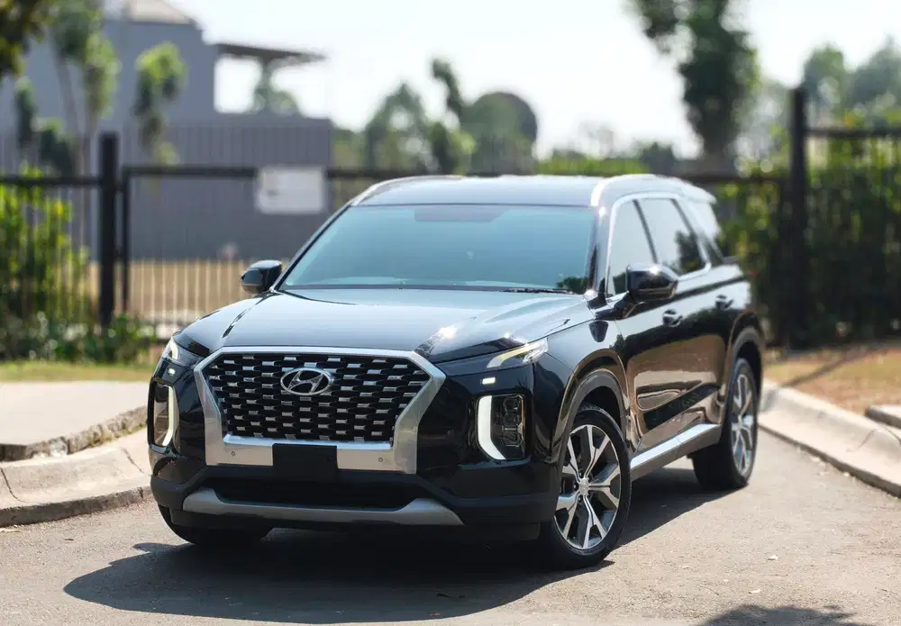HYUNDAI PALISADE SIGNATURE 2.2 AT 2022 LOW KM 50rb SUPER ISTIMEWA !!