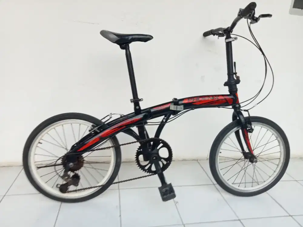 Sepeda lipat 20 Phoenix bekas normal siap pakai