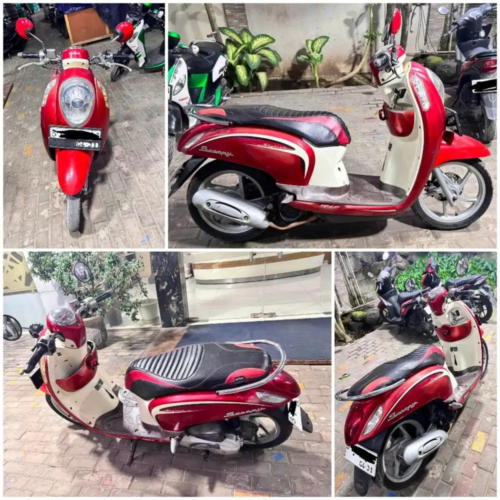 jual scoopy 2013 lengkap pajak panjang