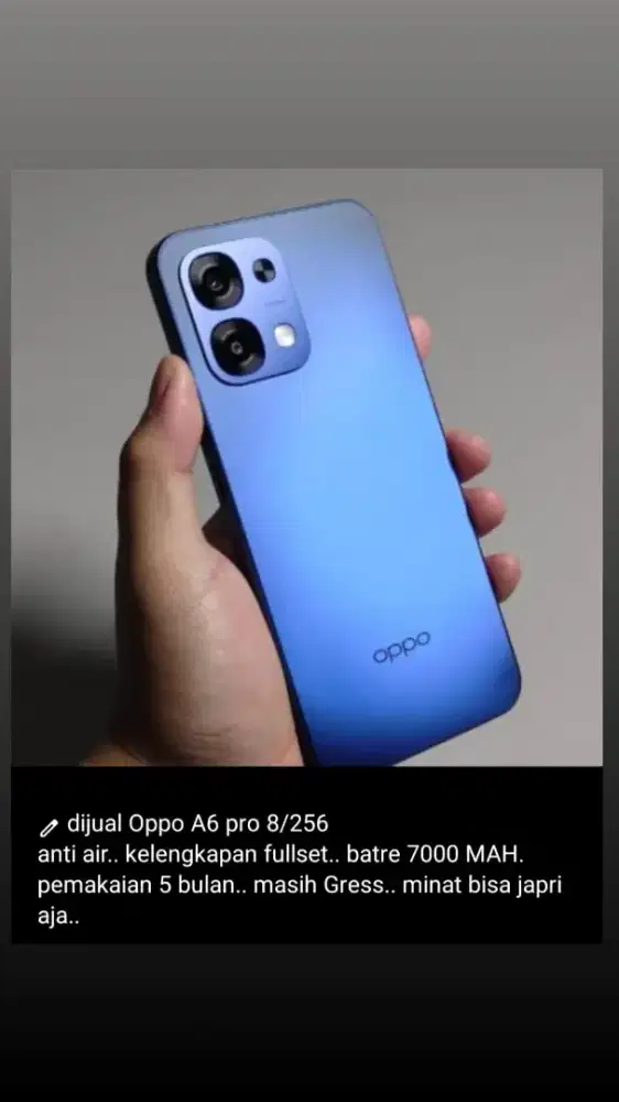 Oppo A6 Pro 8/256 Blue