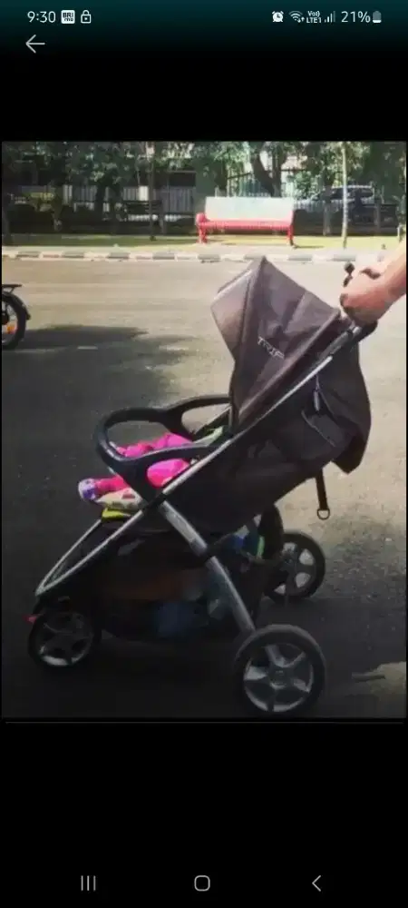 Stroller merk chocolate