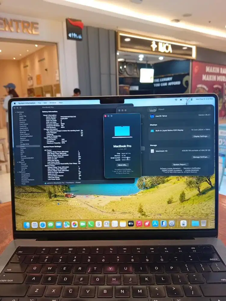 ‎*(Macbook Pro 14-inch 2021 - M1 Pro)* (16/512)
