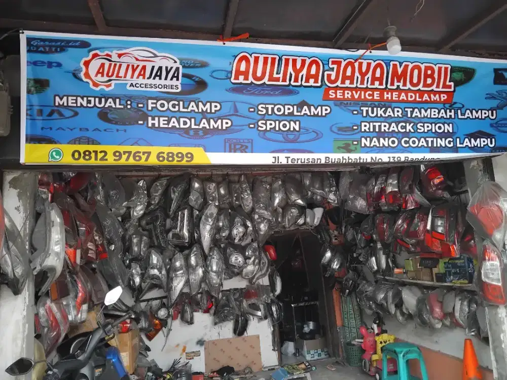Jual lampu lampu headlem setop lem sepion dll