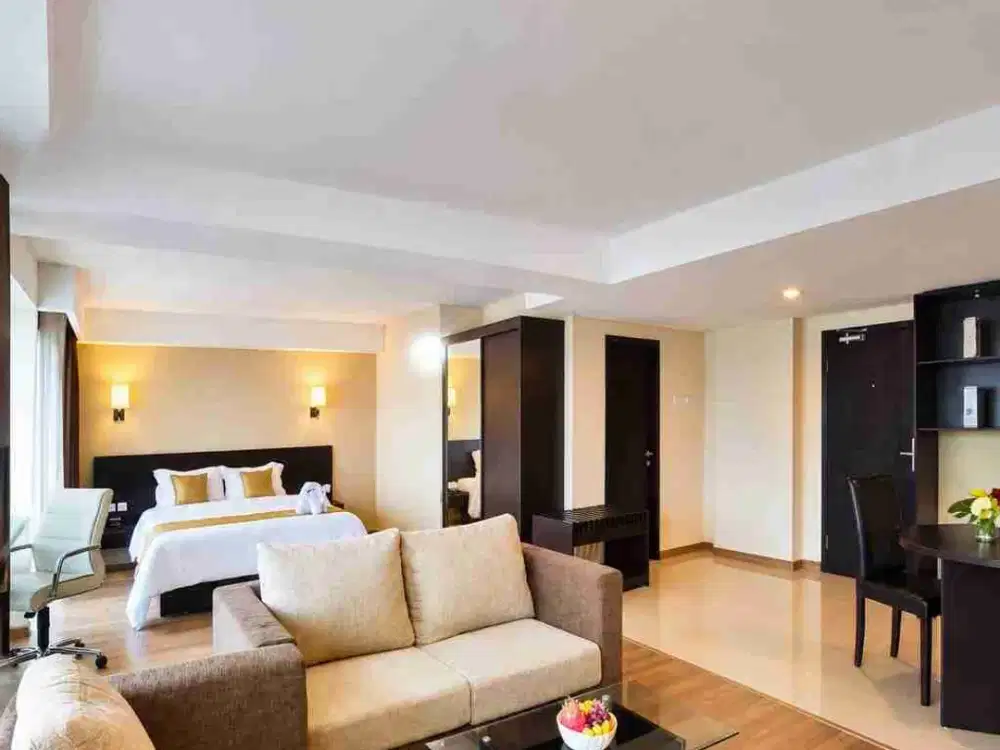 DIJUAL – Apartemen SHMSRS 1 BR 45,28 m² Fully Furnished Lantai 12 Jatinegara