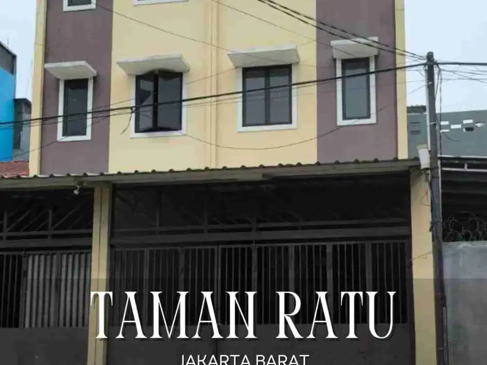 Dijual RUKO SIAP UNTUK USAHA di Taman Ratu