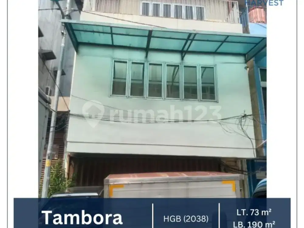 Dijual Murah Ruko Dalam Komplek Di Tambora