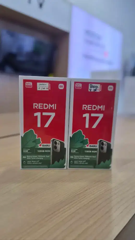 PROMO REDMI 17 6/256 NEW SEGEL GARANSI