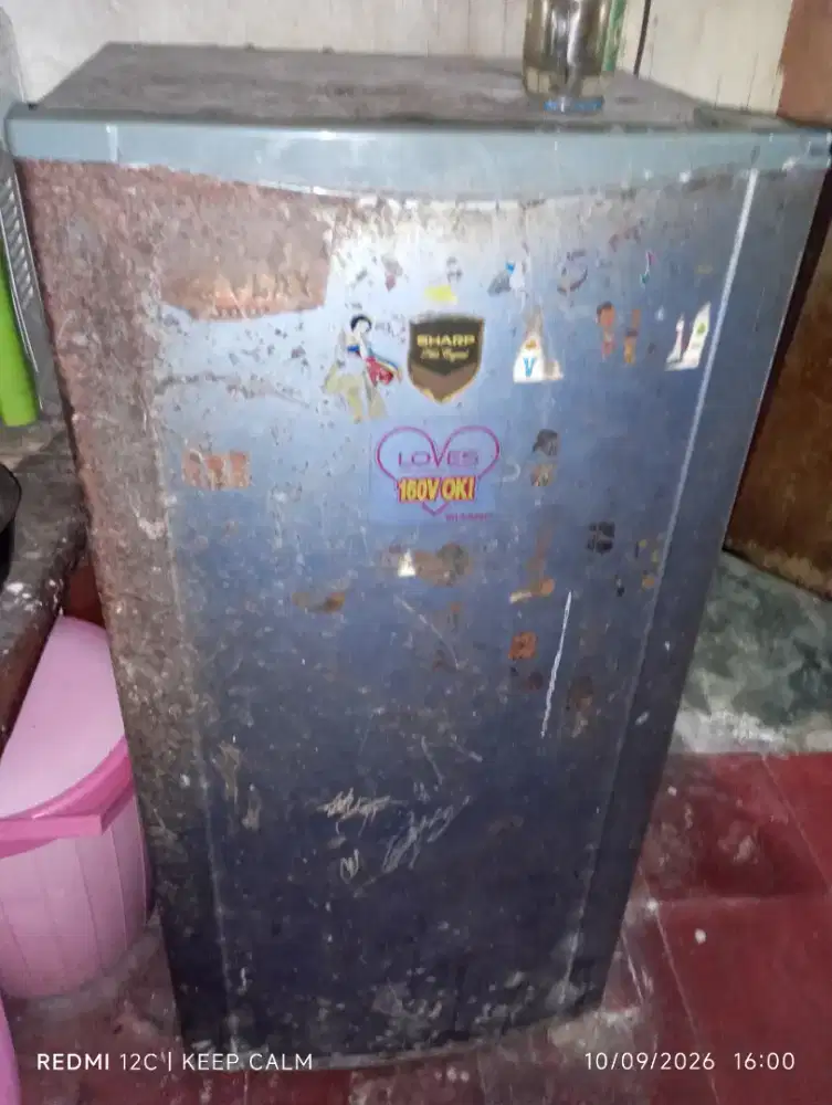 Kulkas 1 pintu Sharp masih normal