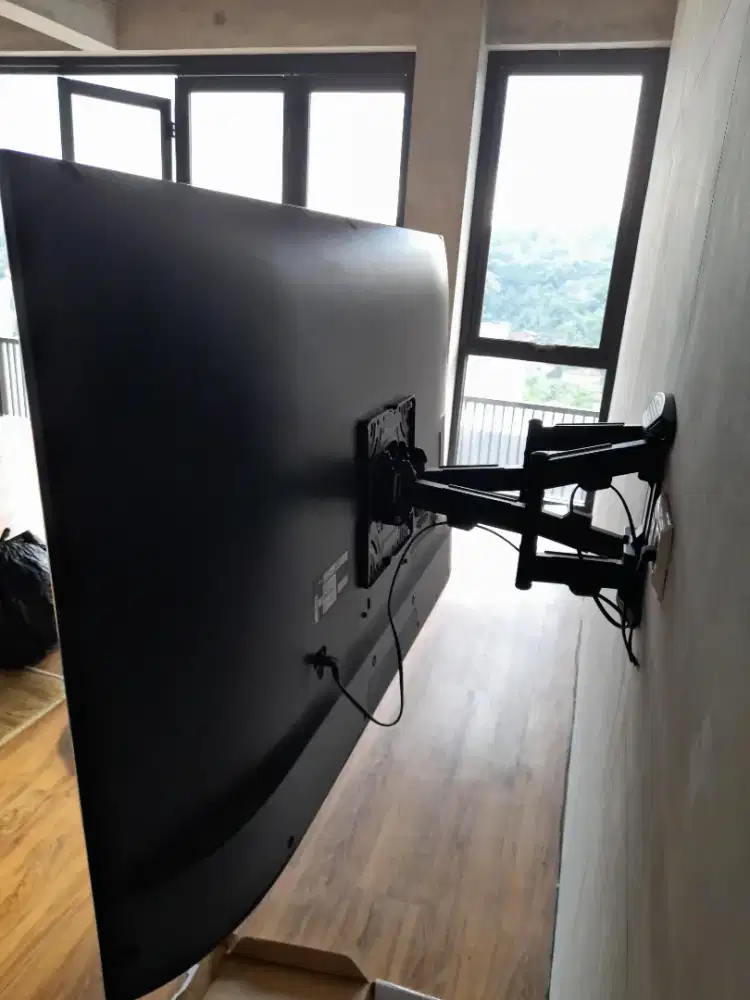 Bracket tv & pasang led lcd plasma