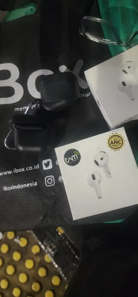 Jual cepat Airpods gen 4 ANC Tam msh garansi br sbln jual bu