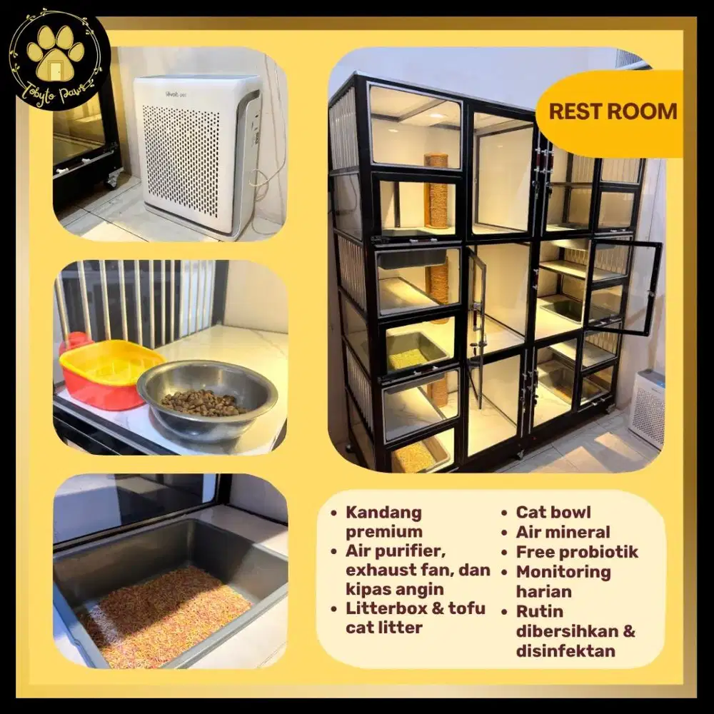 CAT HOTEL / PENITIPAN KUCING