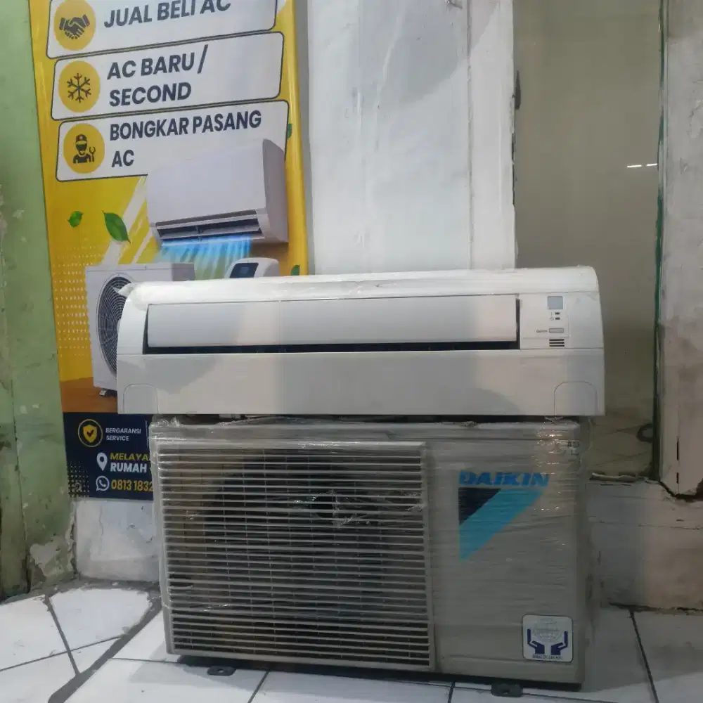 di jua AC Daikin 1 pk second bergaransi