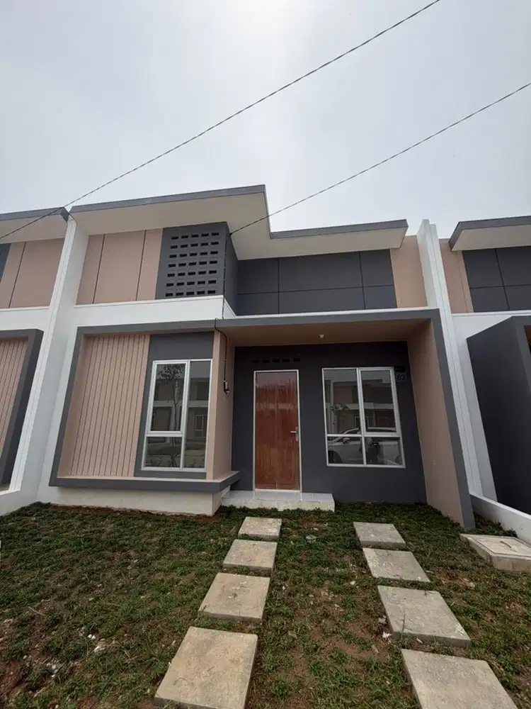 Disewakan Tahunan Rumah Baru Kota Podomoro Tenjo