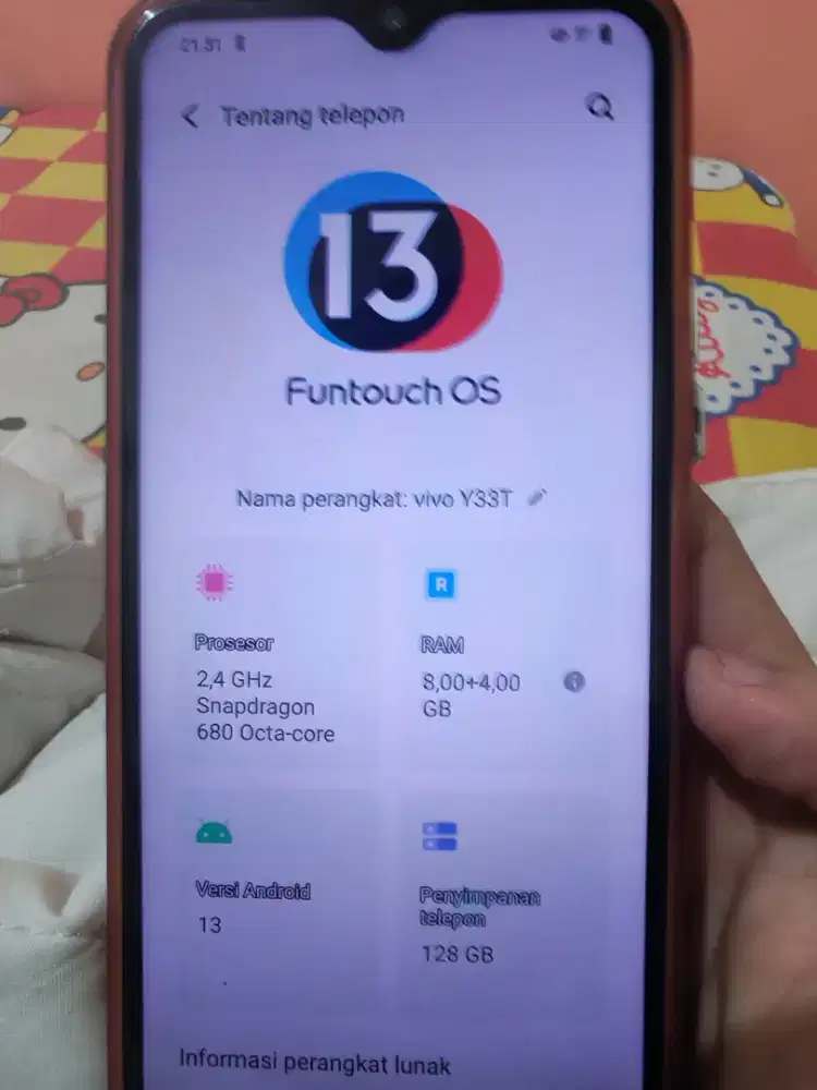 Vivo Y33T 8/128Gb