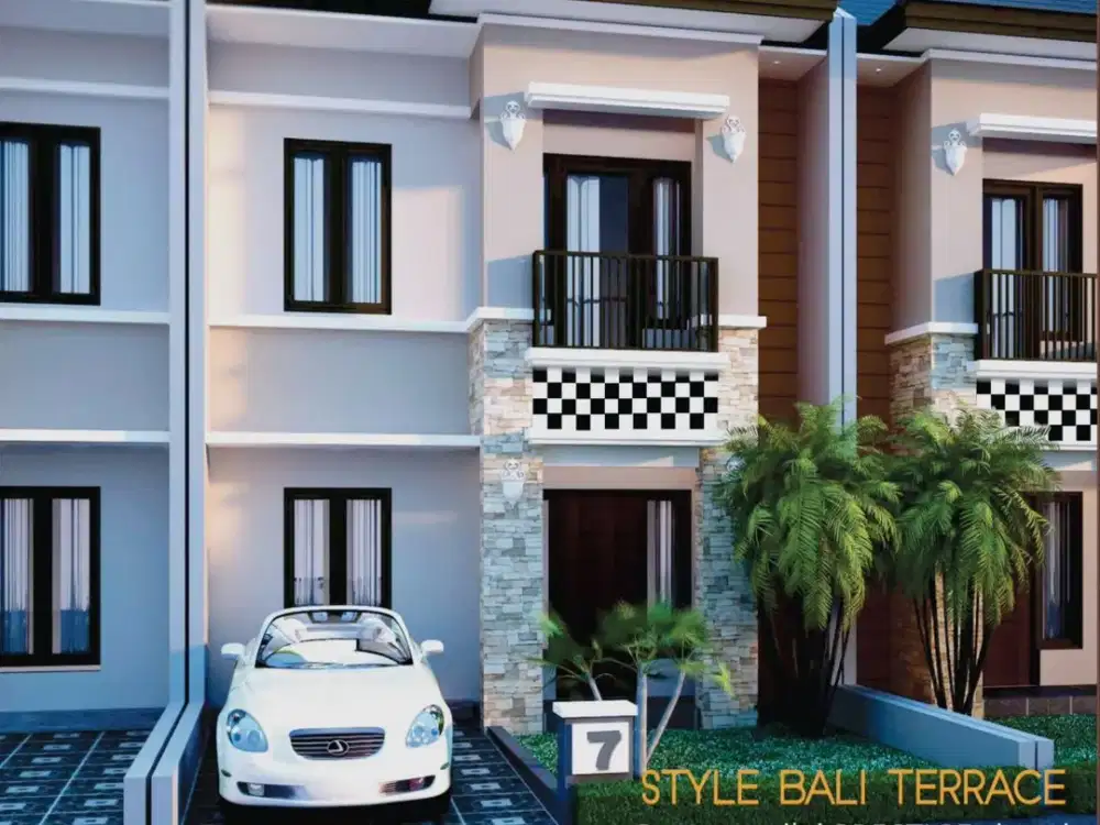 Rumah Harga 750 Jt di Karawaci Pusat KotaTangerang - 2 Lantai 3 Kamar Tidur Kaisar Mansion Blok A8