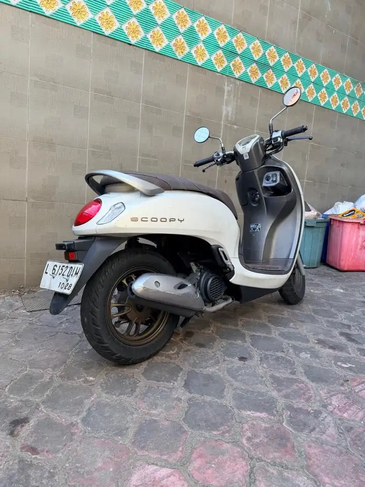 sepeda motor bekas honda scoopy prestige murah awet irit